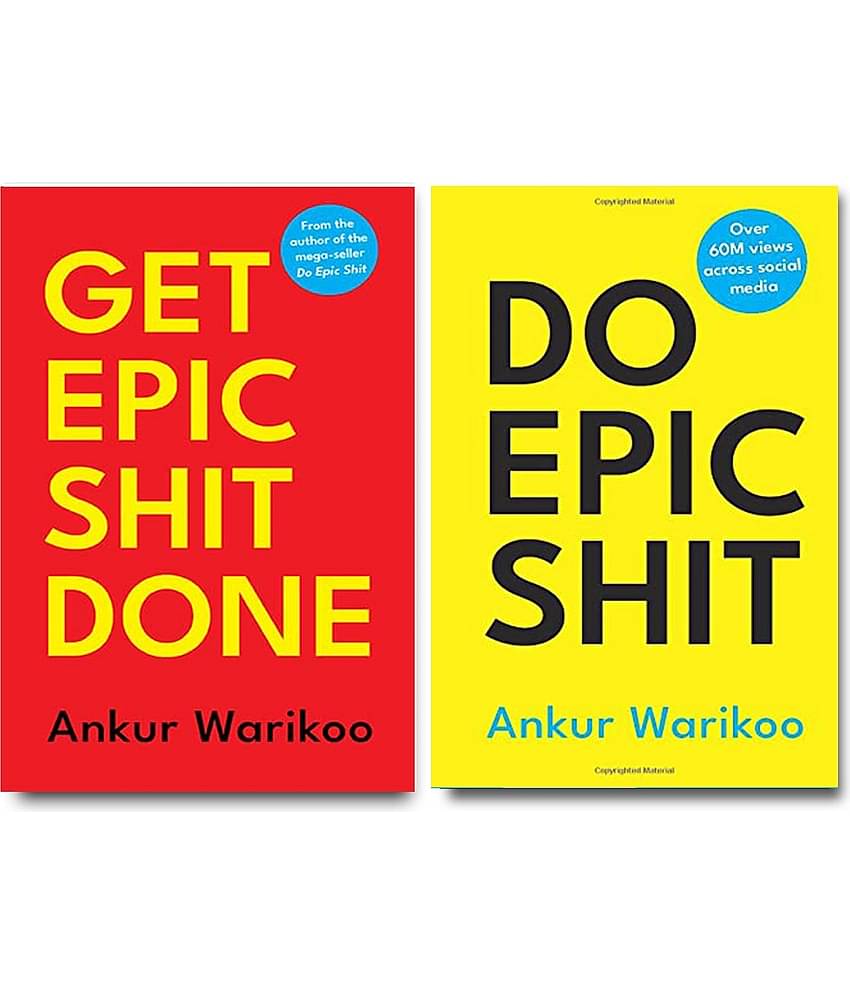 Do Epic Shit + Get Epic Shit paperback17 December 2022 by Ankur Warikoo