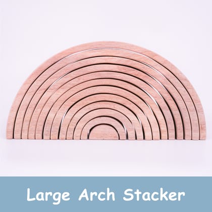 12 Piece Large Natural Arch Stacker