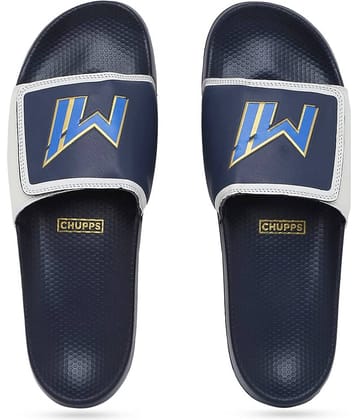 CHUPPS - Navy Blue Men's Slide Flip Flop