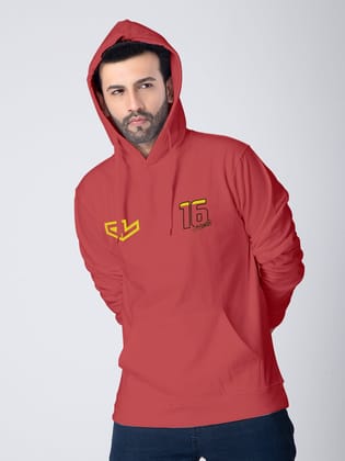 Charles Leclarc F1 Hoodie - Red-Red / S