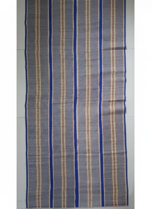 Sustainable Handcrafted Yoga Mat by Sandhya Mat Unit Cotton and Madurkathi Natural Grass Fiber 3 6 Square Feet