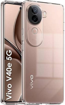 PLUGTECH TPU Ultra Hybrid Clear Camera Protection Back Cover Case for Vivo V40e,Vivo iQOO Z9s