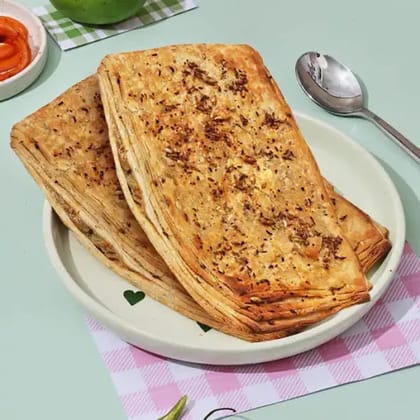 Baked Whole Wheat Paratha - Aloo Pyaaz (2 Pc)
