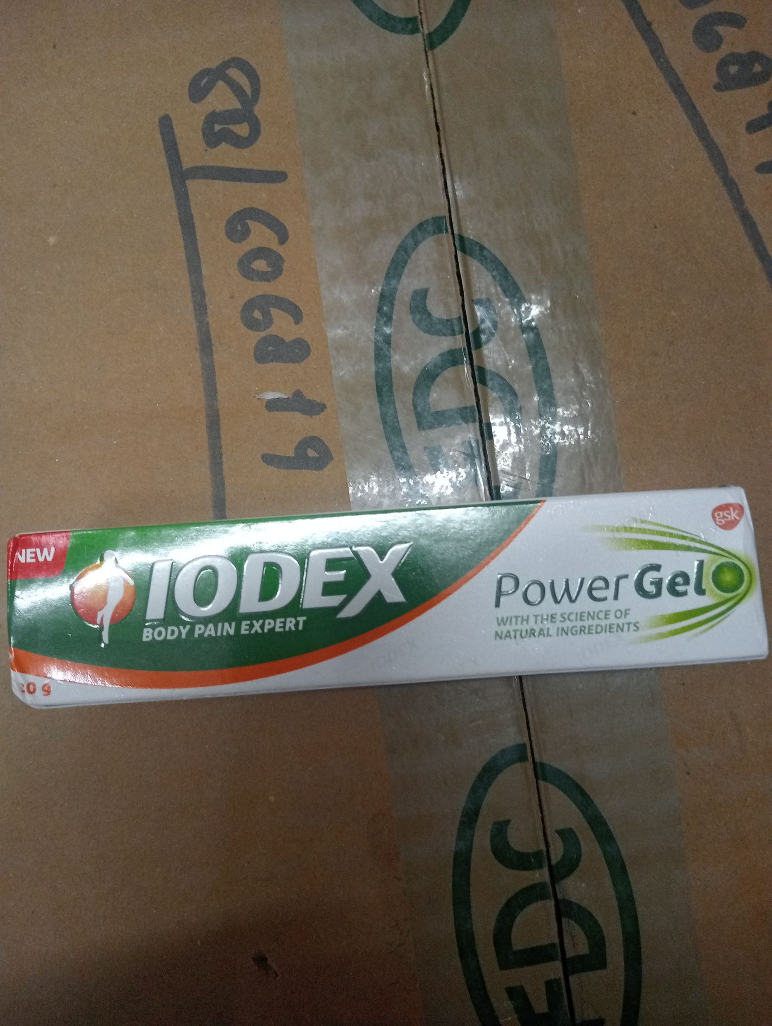 Iodex body pain expert power gel 