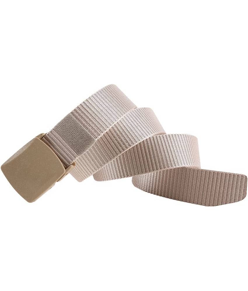 Edifier Beige Nylon Casual Belt
