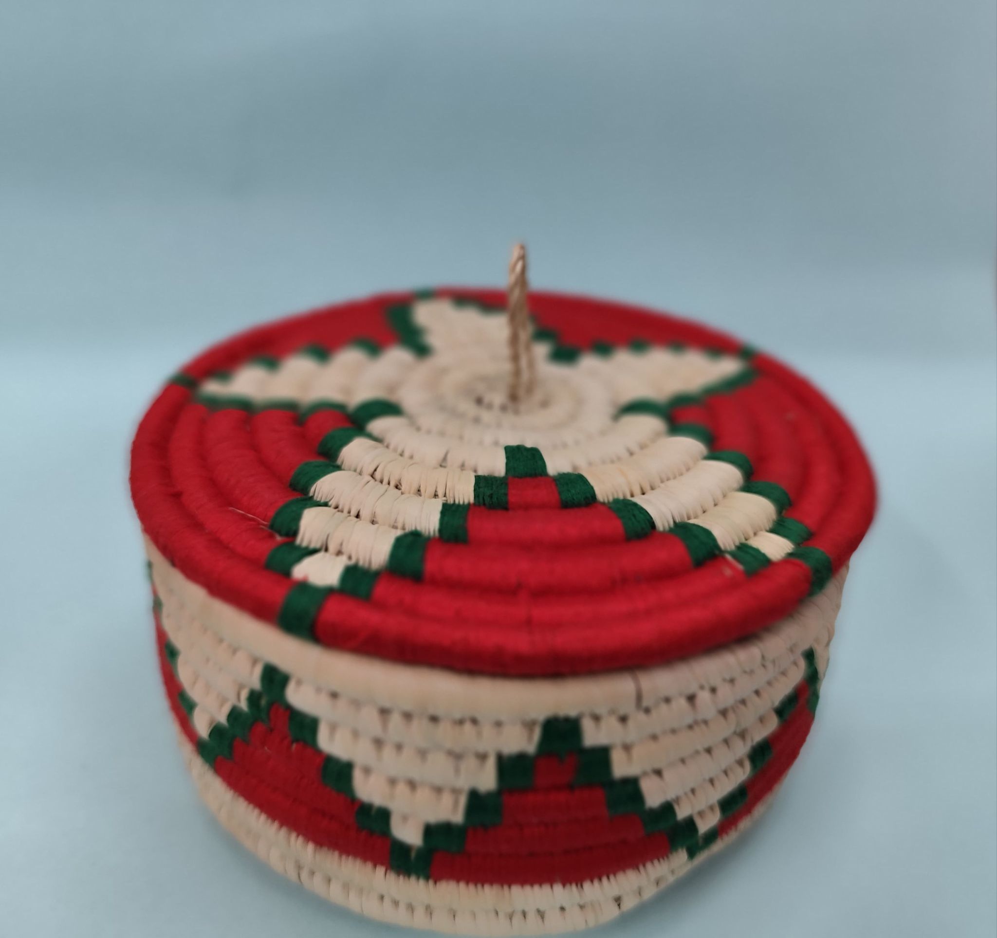 Tiger Grass Red Rustic Charm Multiutility Box