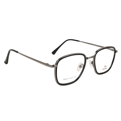 TERRY & CO Zero Power Blue Cut Eyeglasses | Metal Frame | Anti-Reflective, UV Protection, Lightweight | Spring Hinges | Unisex