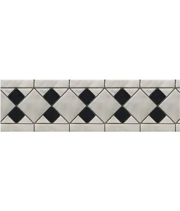 WallDesign Marble Stone Inlay Tile - 8 cm W x 305 cm L Nature Sticker ( 305 x 8 cms )