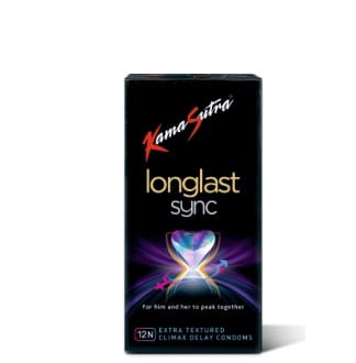 Kamasutra  Climax Delay Condoms Longlast Sync 20 Pack
