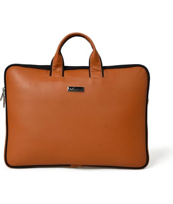 MATRICE Tan Laptop Sleeves Bag