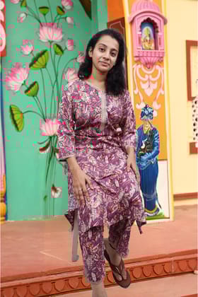 PickCell Handwork Kurti With Bottom