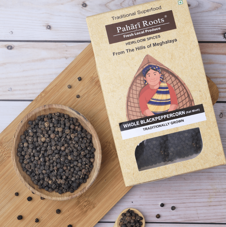 Pahari Roots Whole Black Peppercorn