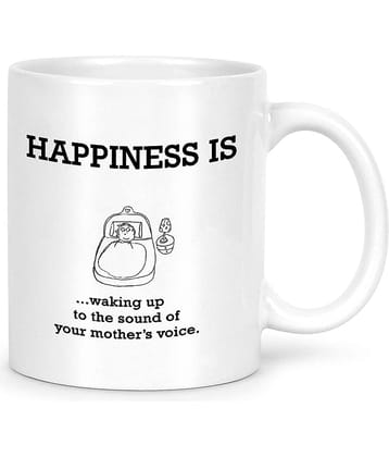 Idream Quote Printed Ceramic Coffee Mug 1 Pcs 330 mL