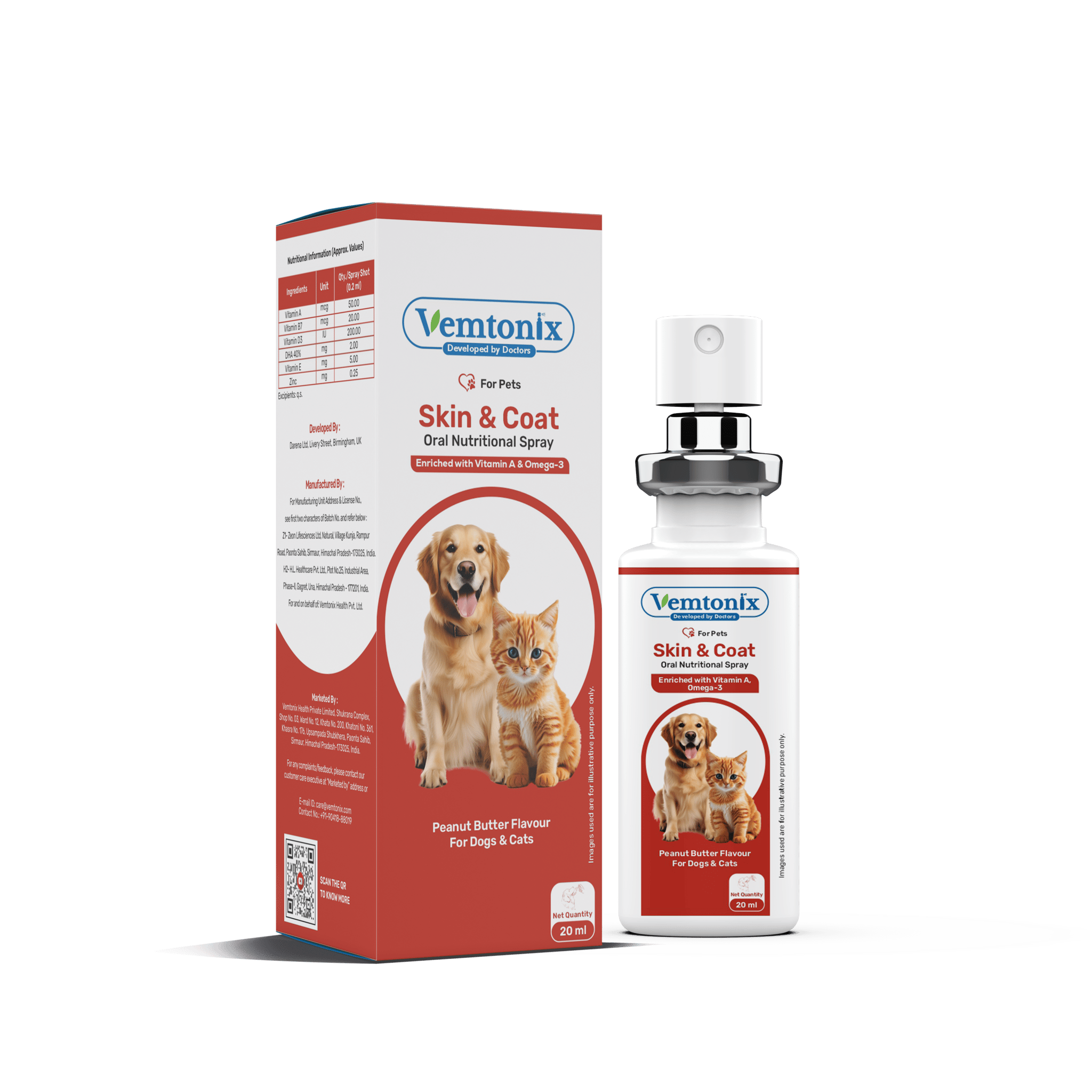 Vemtonix Skin & Coat Nutritional Spray