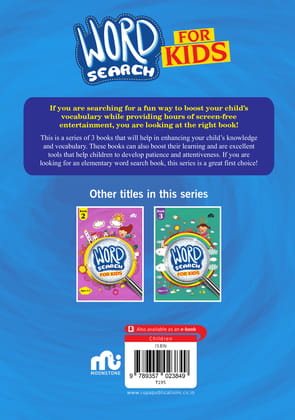 Word Search for Kids Book 1