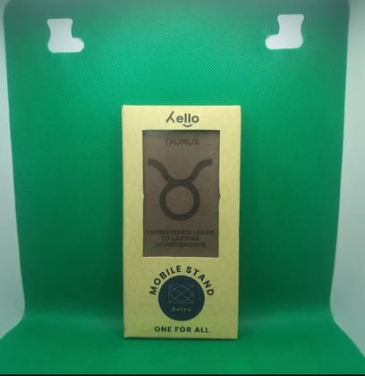Hello Wooden Mobile Stand  Taurus