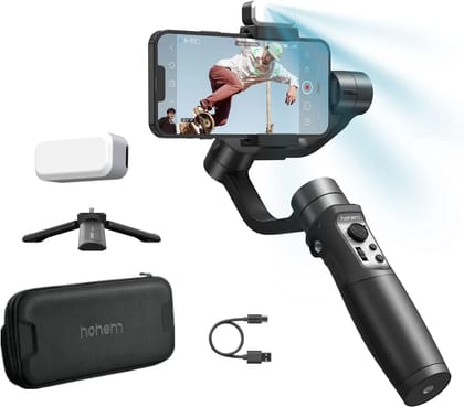 Hohem iSteady Mobile + Kit - Handheld Gimbal with Magnetic Fill Light