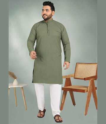 adwynpeter Maroon Cotton Men's Regular Kurta ( Pack of 1 )