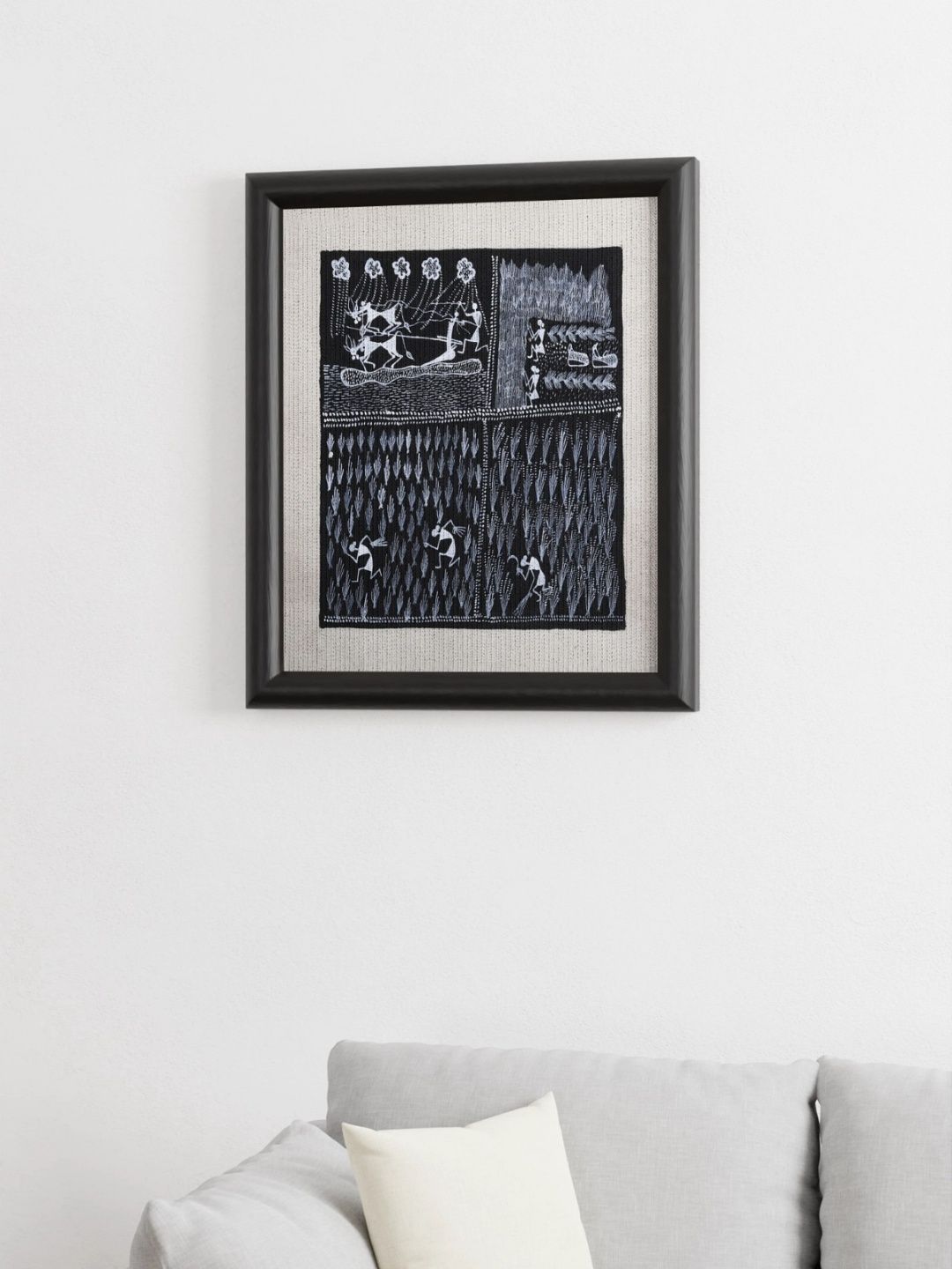 Warli Tribal Art - The Harvest