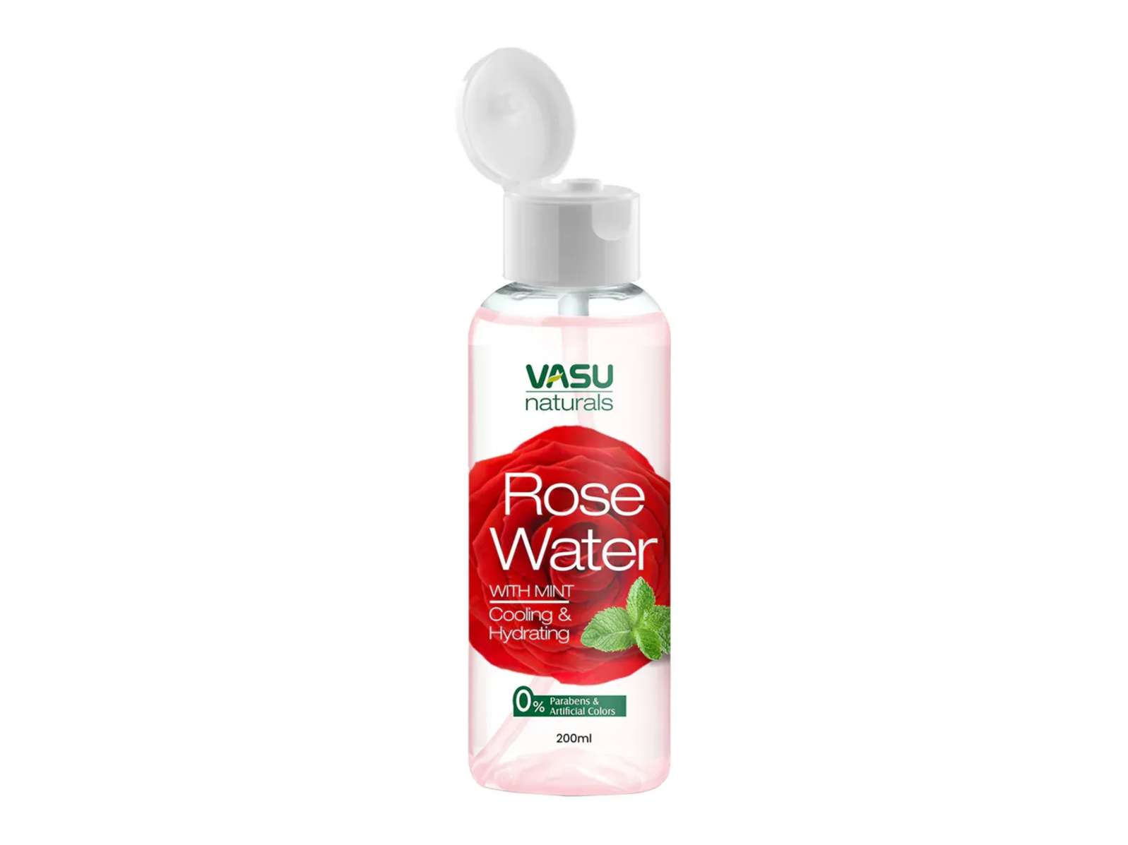 Vasu Naturals Rose Water - Pack of 3(200ml Each)