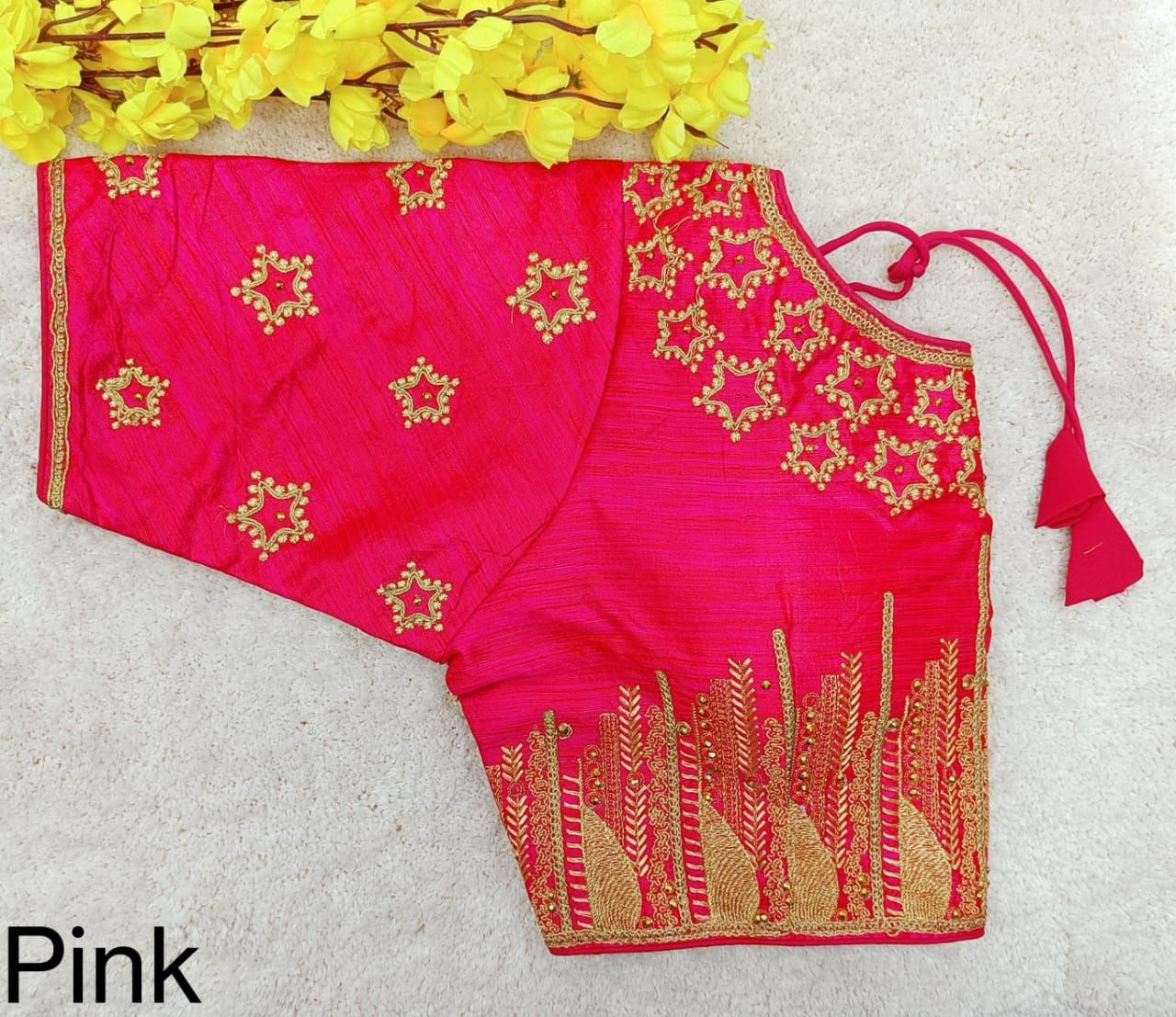 Blouse Thread  work bridal-Rani