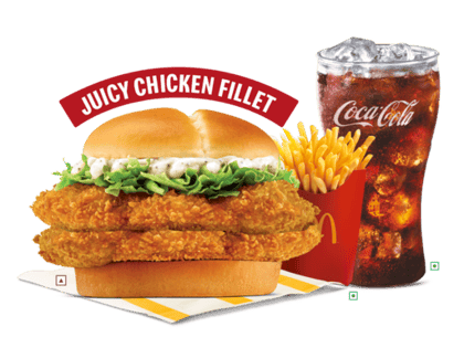 Large EVM  McCrispy® Chicken  Double patty Burger