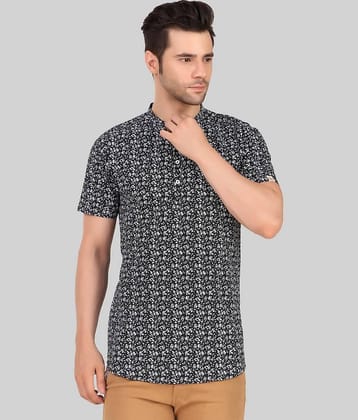 Made In The Shade - Black Cotton Men's Regular Kurta ( Pack of 1 )