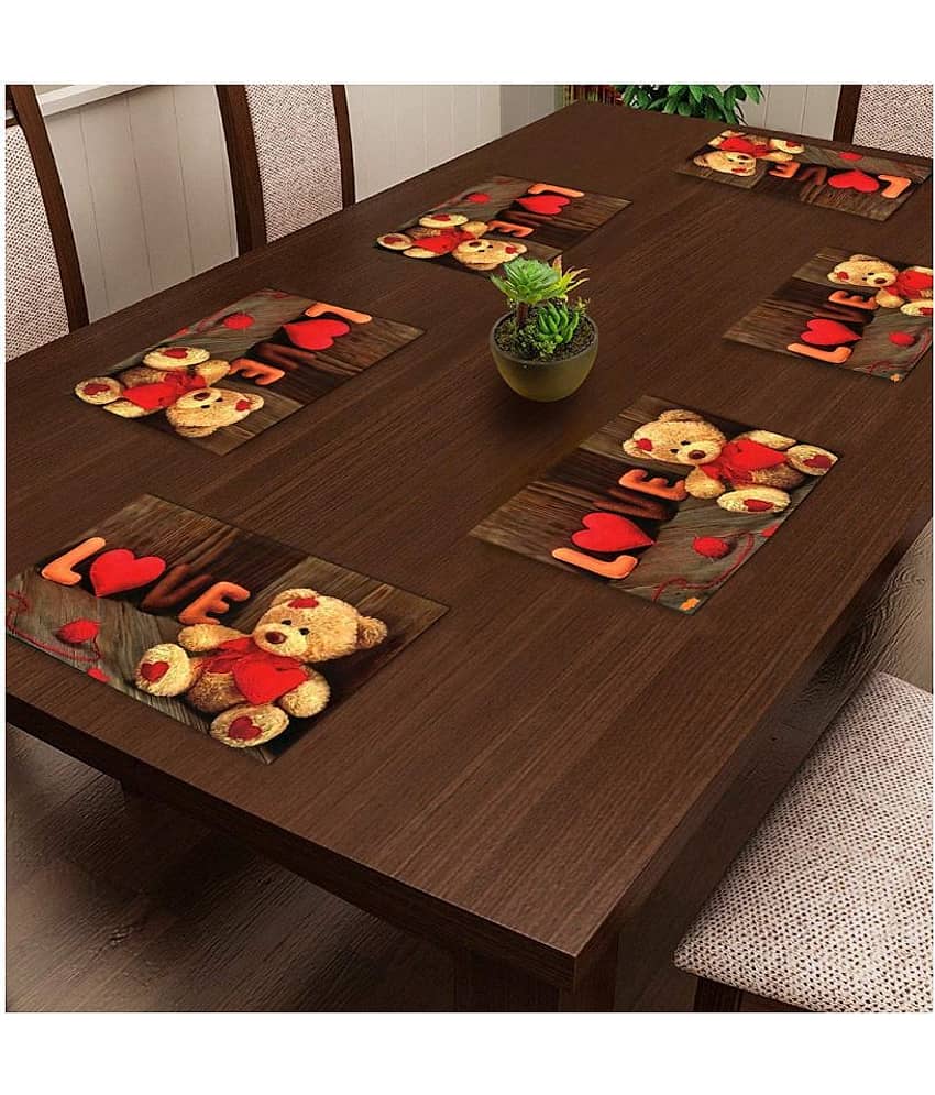 Revexo Set of 6 PVC Table Mats