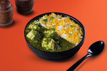 Palak Paneer Curry Bowl