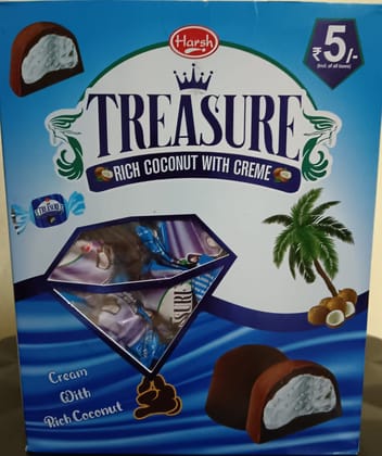 Harsh Treasure Coconut Creme filled with Choco Cream Truffle Chocolates