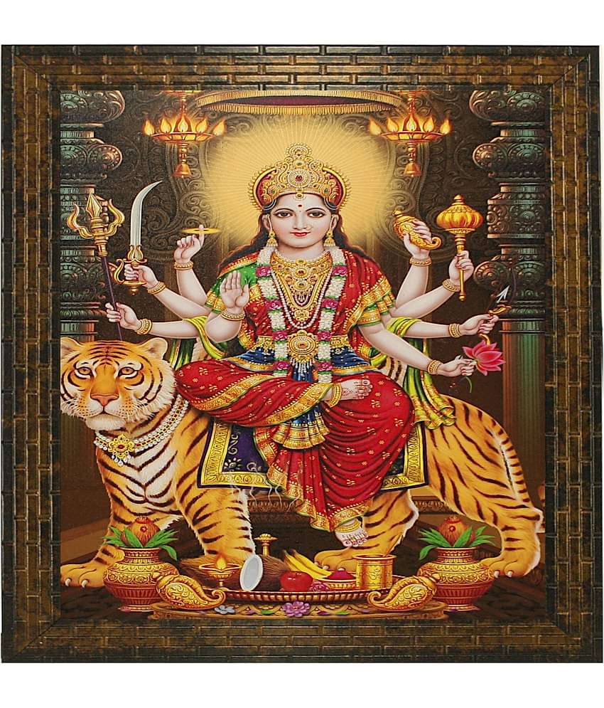 Indianara - Religious Painting With Frame