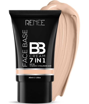 RENEE Face Base BB Cream Butterscotch Lightweight, Natural Glow Skin, 30ml