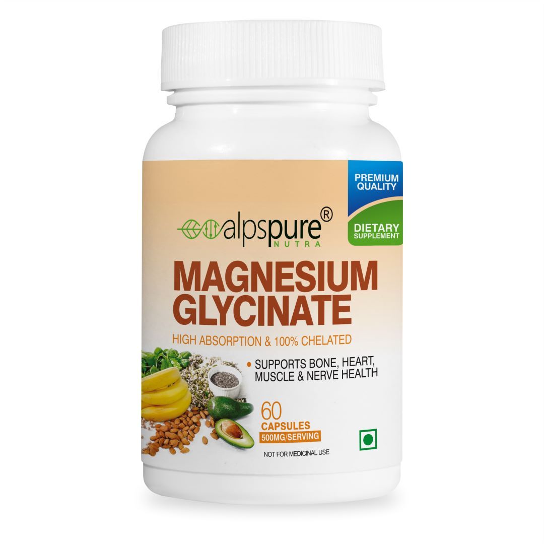 Magnesium Glycinate-60 Capsules