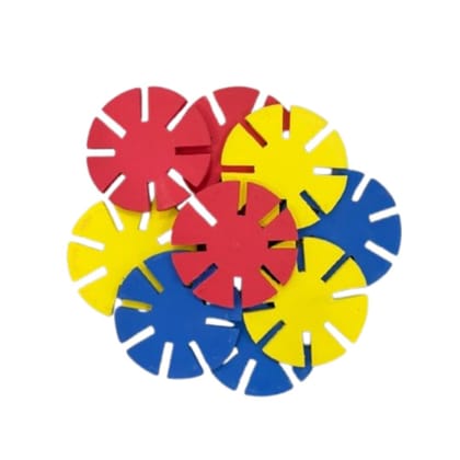 ZUVOY Bloom Match Montessori Flower Construction & Matching Game | Creative STEM Building Blocks for Kids | Fine Motor Skills & Cognitive Development Toy (9-Piece Set)