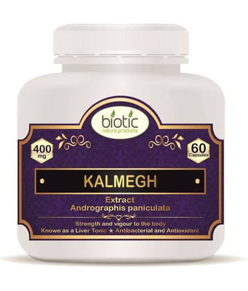 Biotic Andrographis paniculata Extract Kalmegh Capsules Capsule 60 no.s