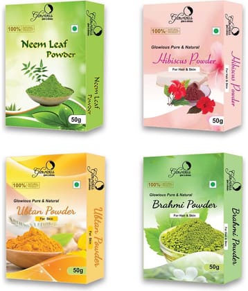 glowious - Skin Toning Face Pack for Normal Skin ( Pack of 4 )