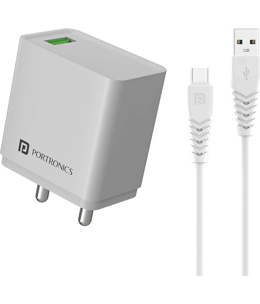 Portronics - Type C 3A Wall Charger