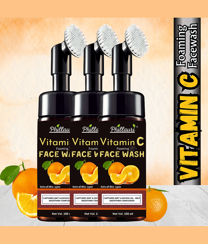 Phillauri - Lightening Face Wash For All Skin Type ( Pack of 3 )