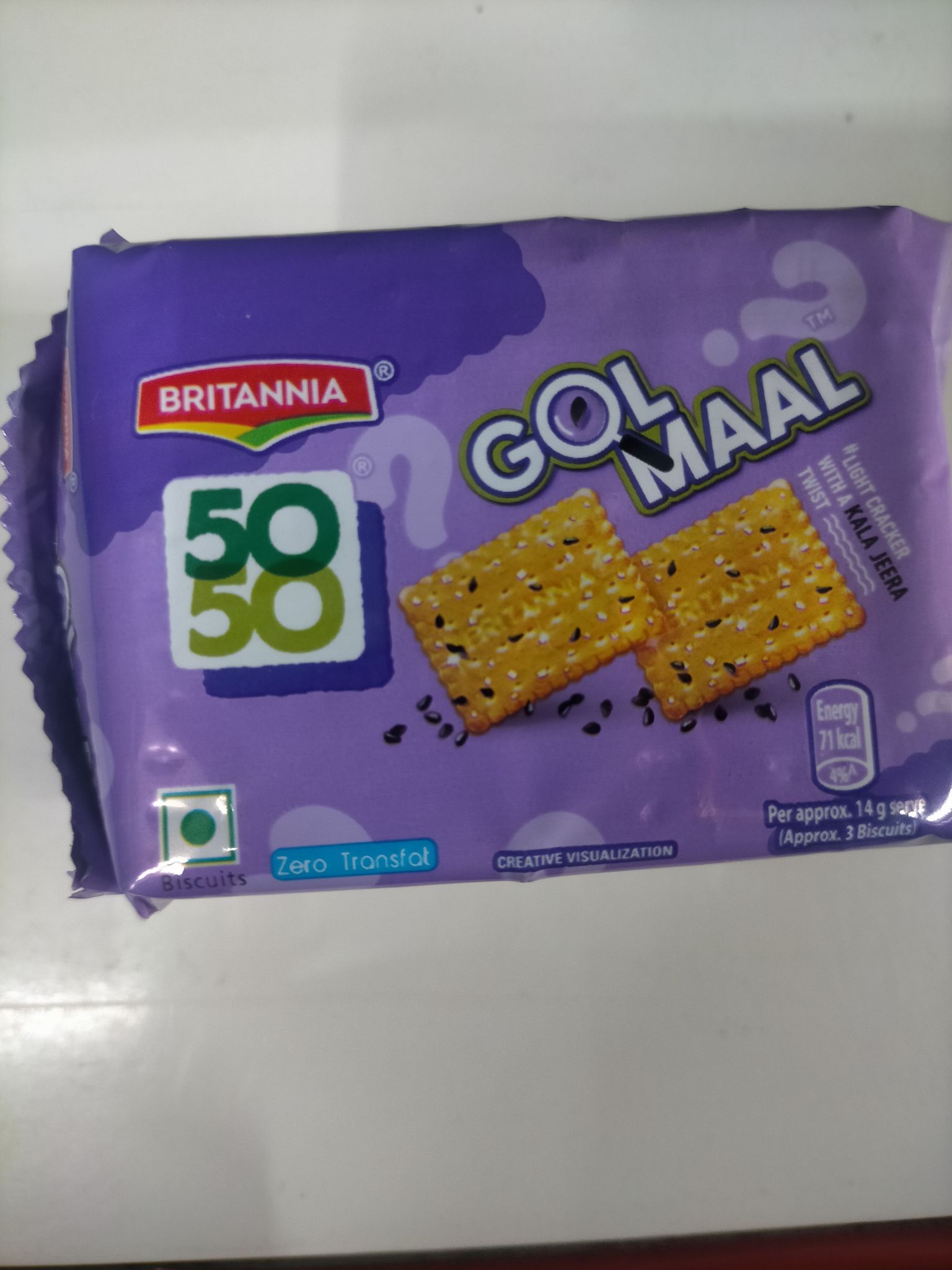 Britannia 50-50 gol maal