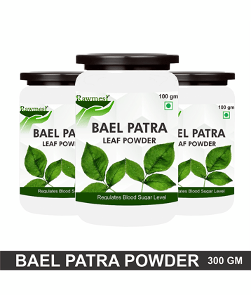 Rawmest Bael Patra Leaves For Blood Purifier Powder 300 Gm Pack of 3