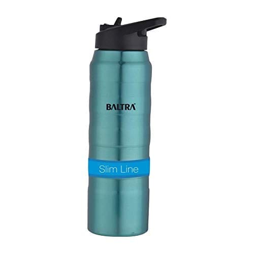 BALTRA Striking Thermosteel Hot and Cold Water Bottle Flask 900ml, Green