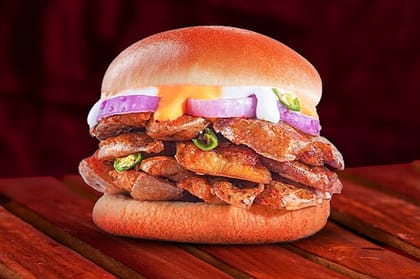 Spicy Aloo Crunch Burger
