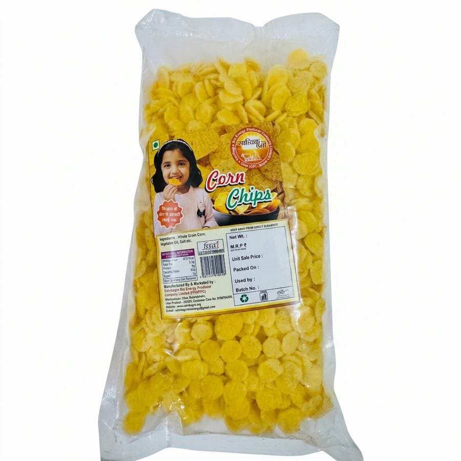 AGRO CORN CHIPS - 270 gm - 270 gm - One plastic pouch