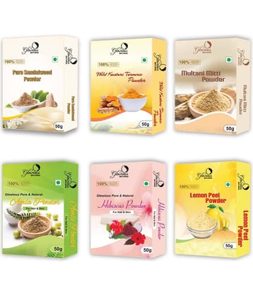 glowious - Skin Toning Face Pack for Normal Skin ( Pack of 6 )