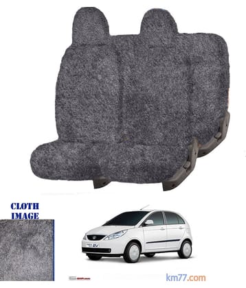 Tata Indica Vista Grey 5 Seater Car Seat Cover