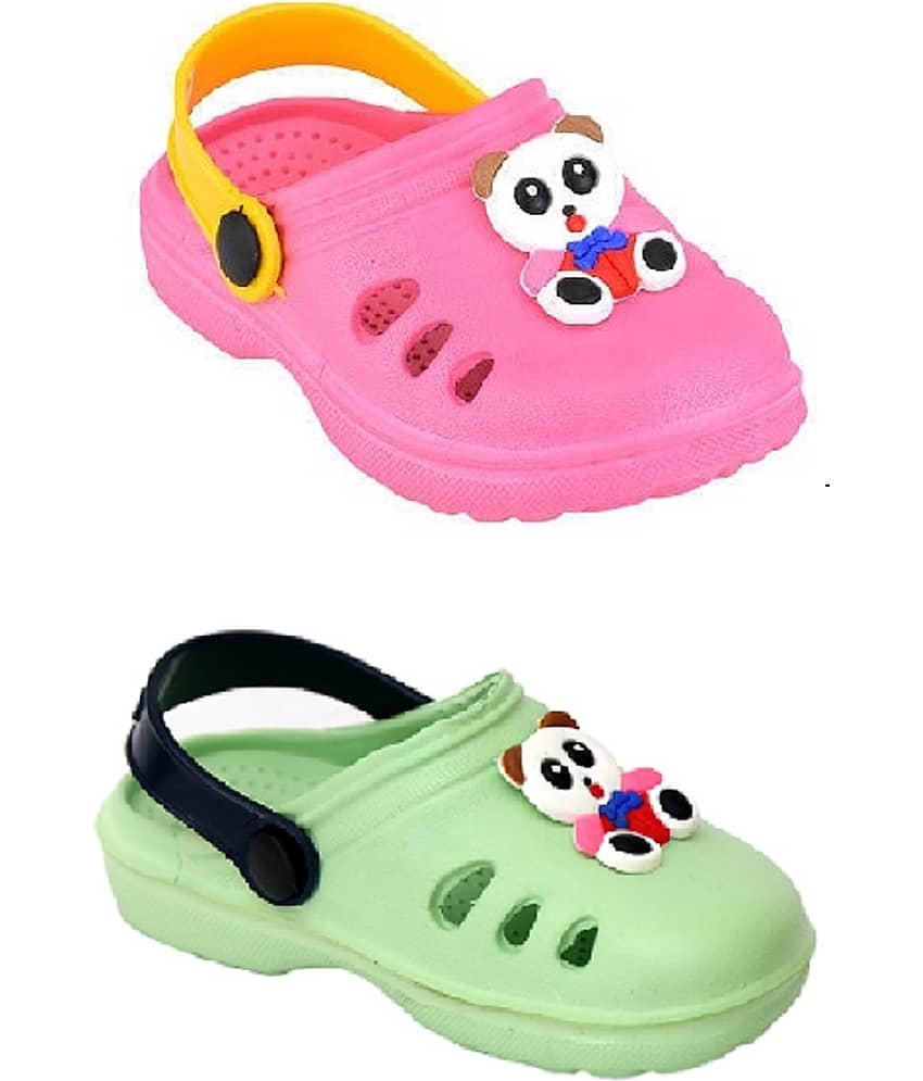 NEOBABY Casual Clog for Kids Boys and Girls(Pack of 2)