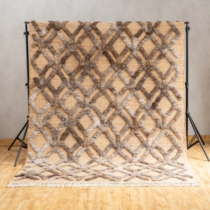 Lina Sisal Layered Rug-3 ft. x 5 ft.