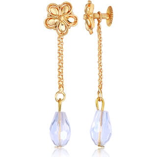 Vivastri Daily wear Changeable Latkan Screw Back Stud Earring for Women and Girls [VIVA2693ERG]