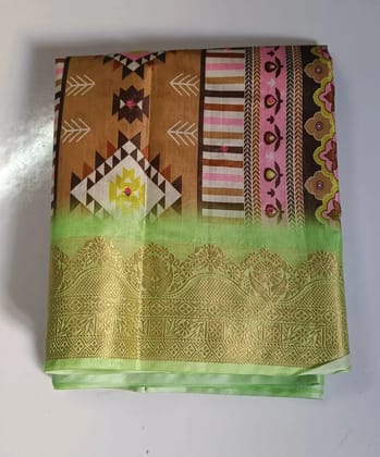 Exquisite Georgette Printed Saree