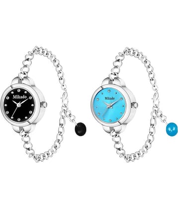 Mikado - Silver Stainless Steel Analog Womens Watch